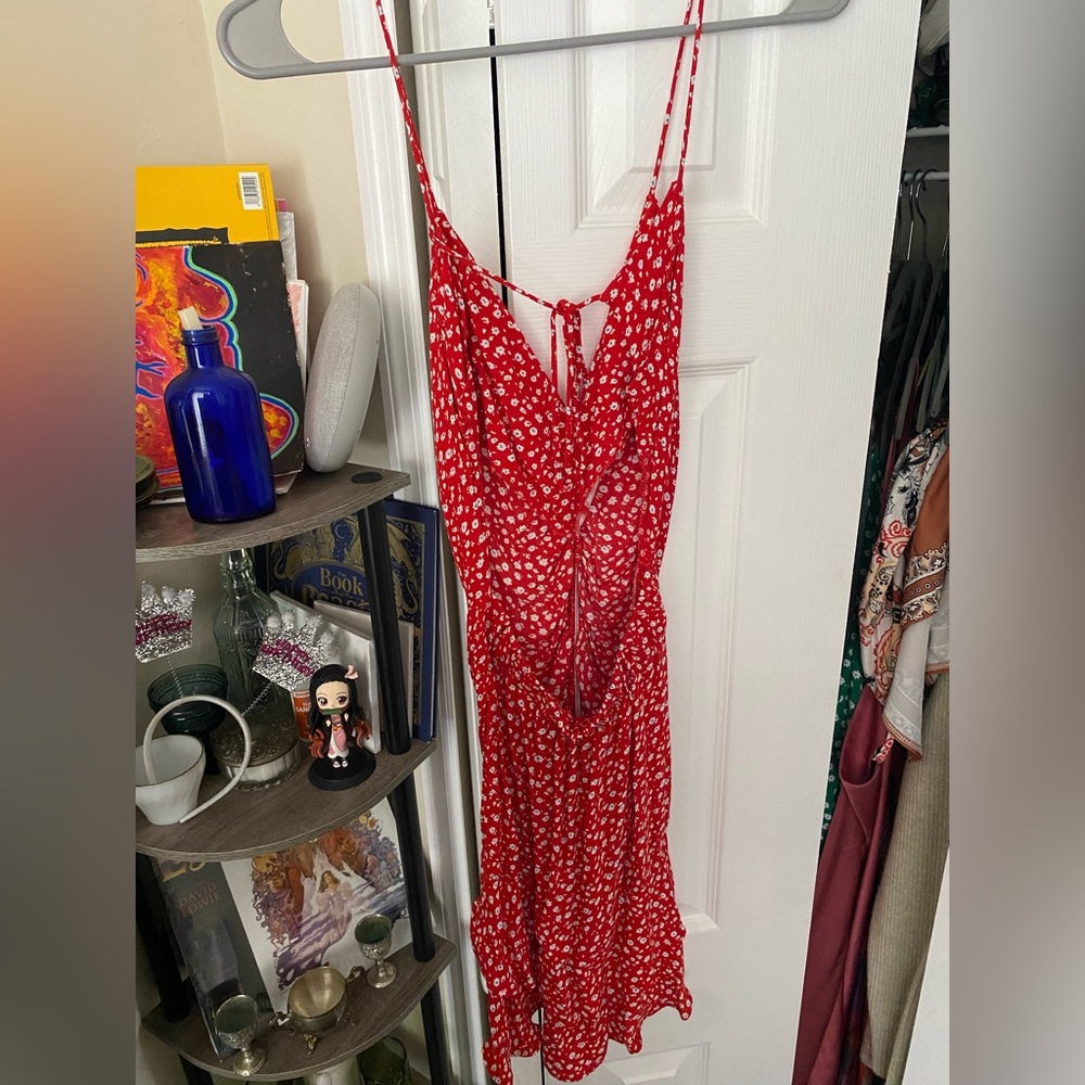 Zara floral dress
